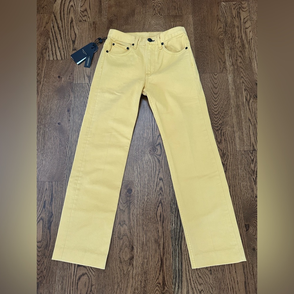 Rag & Bone Sunrise Yellow Jeans